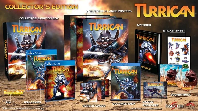 Turrican Collector's Edition Playstation 4 Edizione Europea