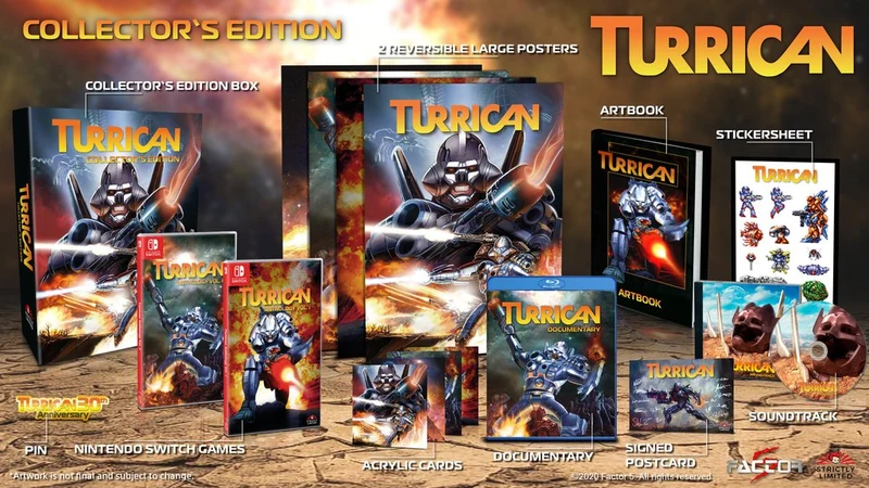 Turrican Collector's Edition Nintendo Switch Edizione Europea