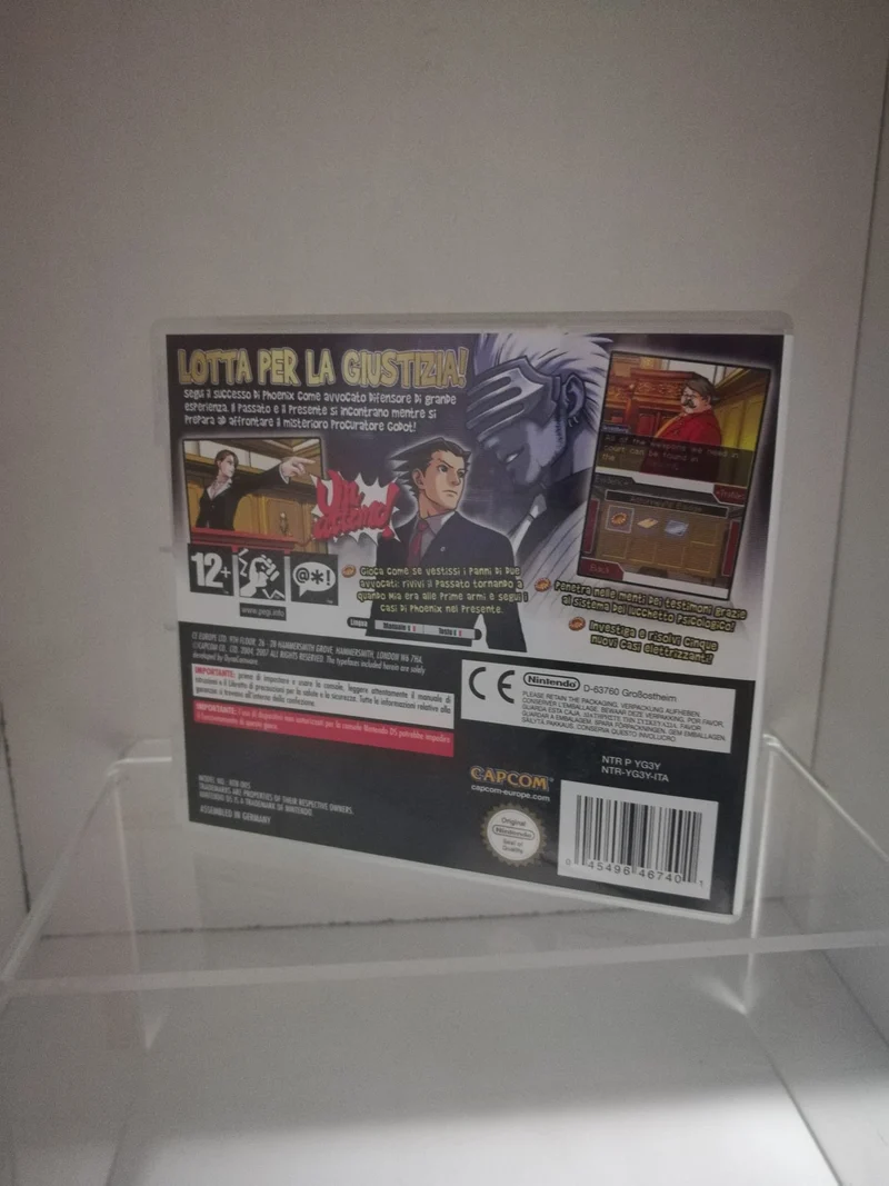 ACE ATTORNEY TRIALS AND TRIBULATIONS NINTENDO DS (versione ita. usato garantito)