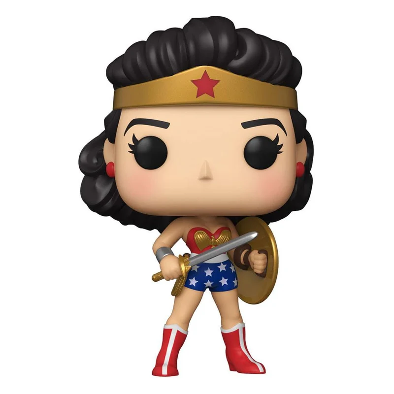 Wonder Woman 80th Anniversary POP! Heroes Classic WW w/Shield & Sword (1950's)