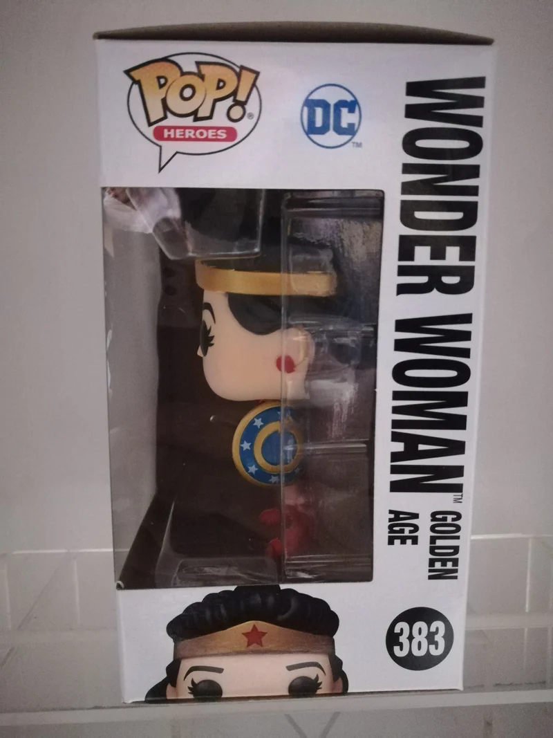 Wonder Woman 80th Anniversary POP! Heroes Classic WW w/Shield & Sword (1950's)