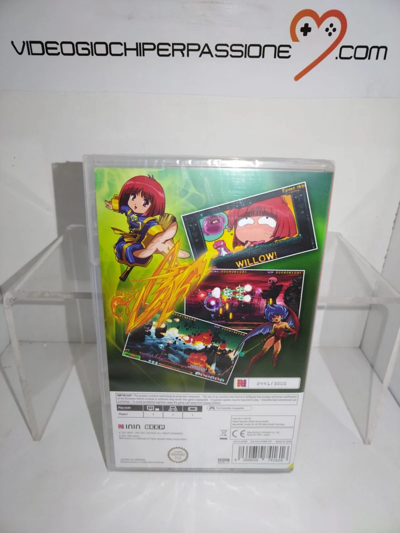 Cotton REBOOT Nintendo Switch Edizione Europea Numerata individualmente.