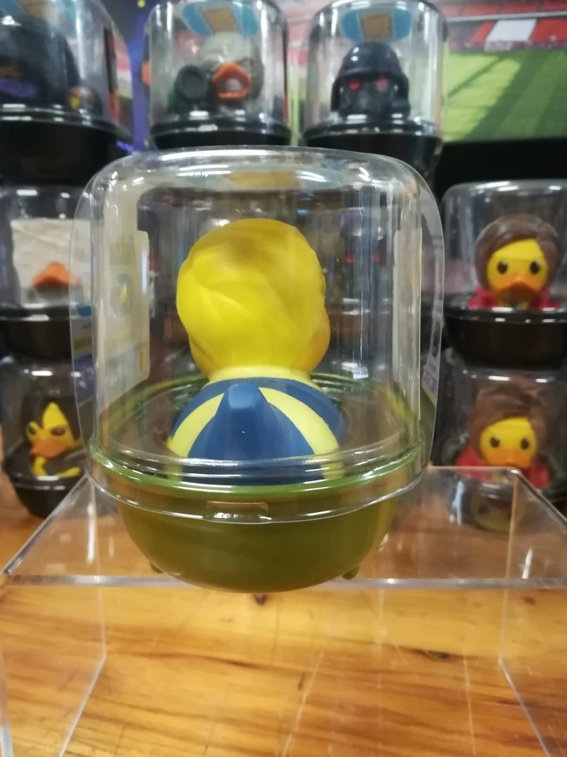 cosplaying ducks TUBBZ FALLOUT VAULT BOY