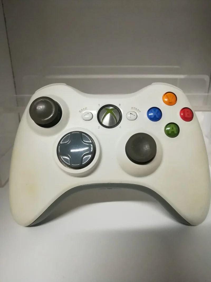 CONTROLLER XBOX 360 BIANCO ORIGINALE (usato garantito)
