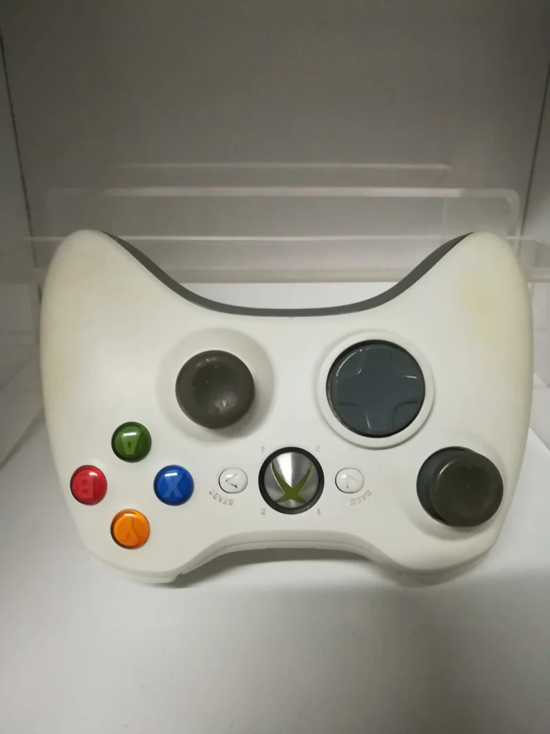 CONTROLLER XBOX 360 BIANCO ORIGINALE (usato garantito)
