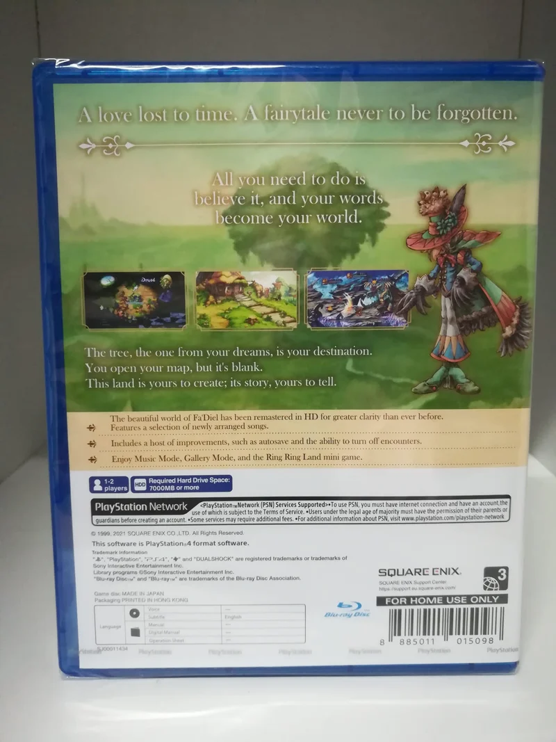 Legend Of Mana Remasterd Playstation 4 Edizione Asiatica [Sottotitoli Inglese]