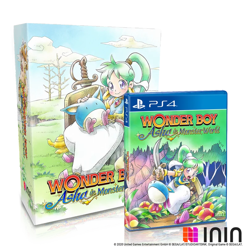 Wonder Boy : Asha In Monster World Mega Collector's Edition - Playstation 4 Edizione Europea