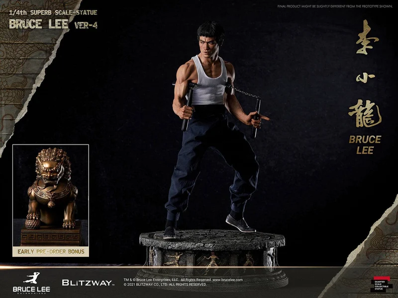 Bruce Lee: Tribute Statue ver. 4 Edizione Limitata 57 CM [Pre-Oder]