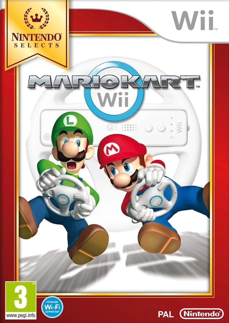 Mario Kart Nintendo Selects Wii - Usato