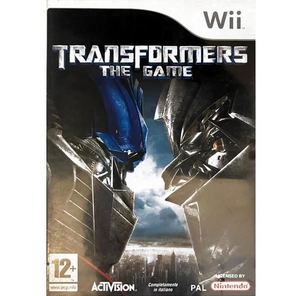 Transformers The Game Wii - Usato