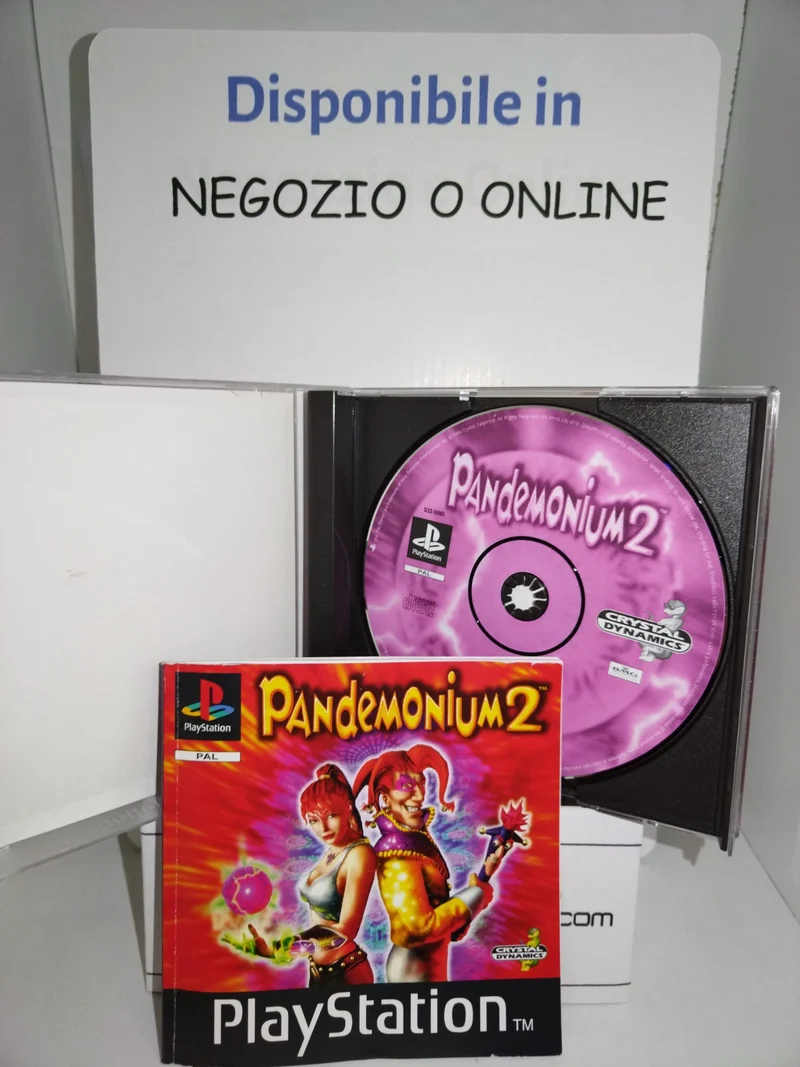 PANDEMONIUM 2 PS1 (usato garantito)(versione europea)