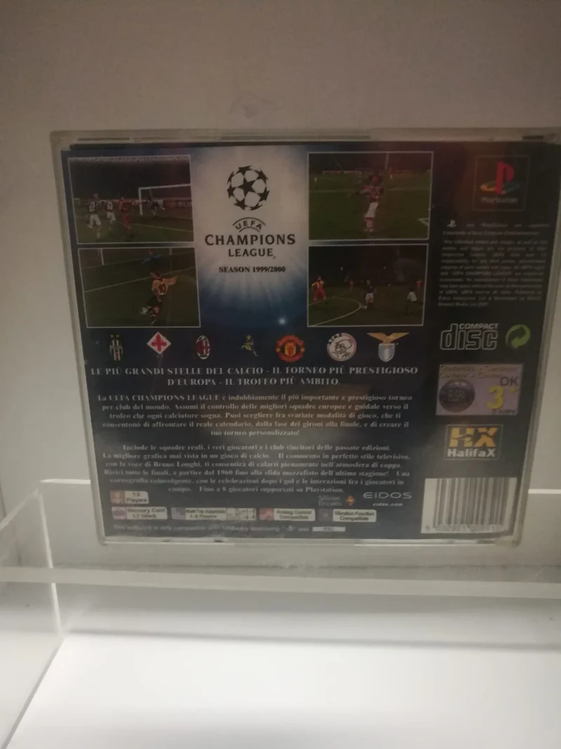 UEFA CHAMPIONS LEAGUE 1999/2000 PS1 (usato garantito)