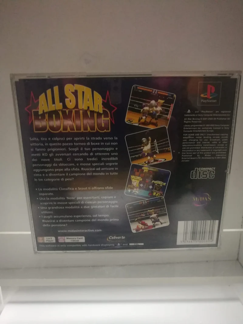 ALL STAR BOXING PS1 (usato garantito)