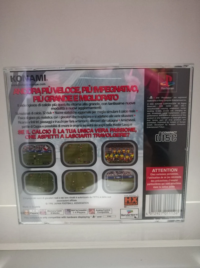 PRO EVOLUTION SOCCER 2 PS1 (usato garantito)