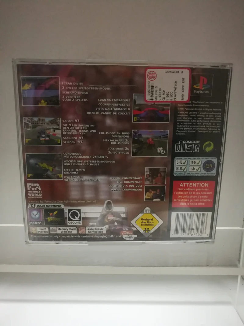FORMULA 1 97 PS1 (usato garantito)