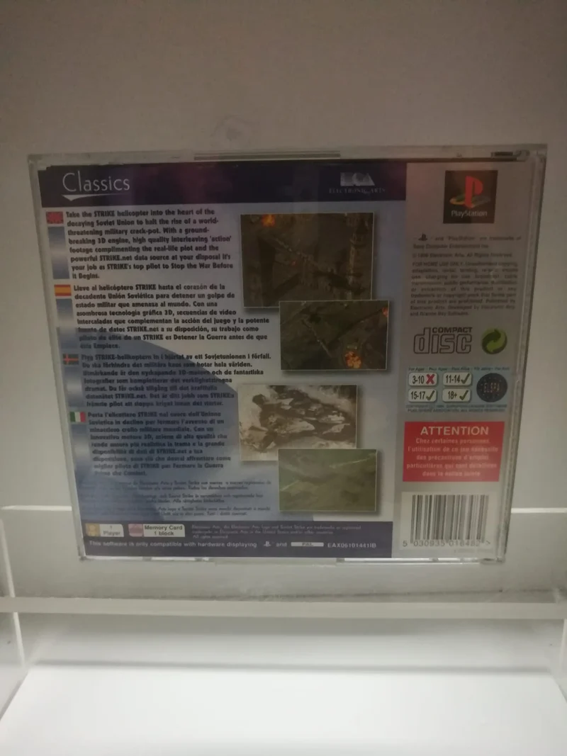 SOVIET STRIKE PS1 (usato garantito)(manca il manuale)