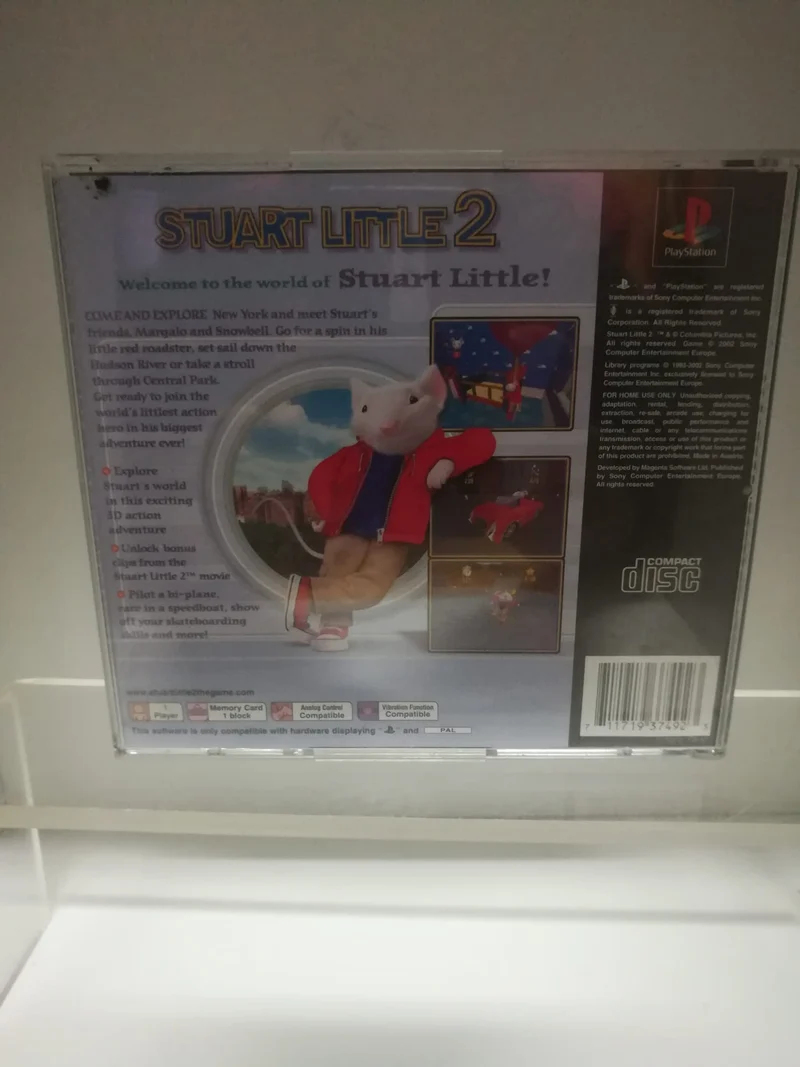 STUART LITTLE 2 PS1 (usato garantito)(manca la prima copertina)