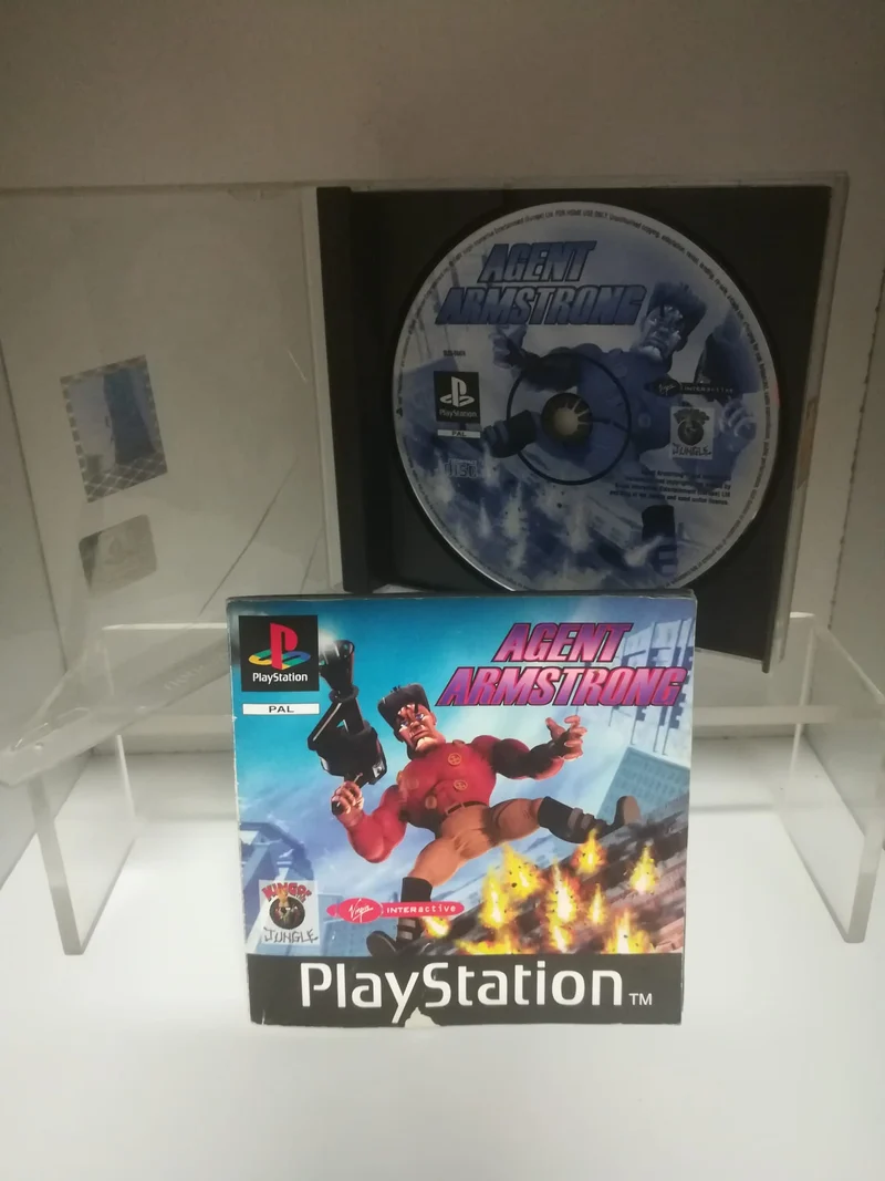 AGENT ARMSTRONG PS1 (usato garantito)(manca la prima copertina)