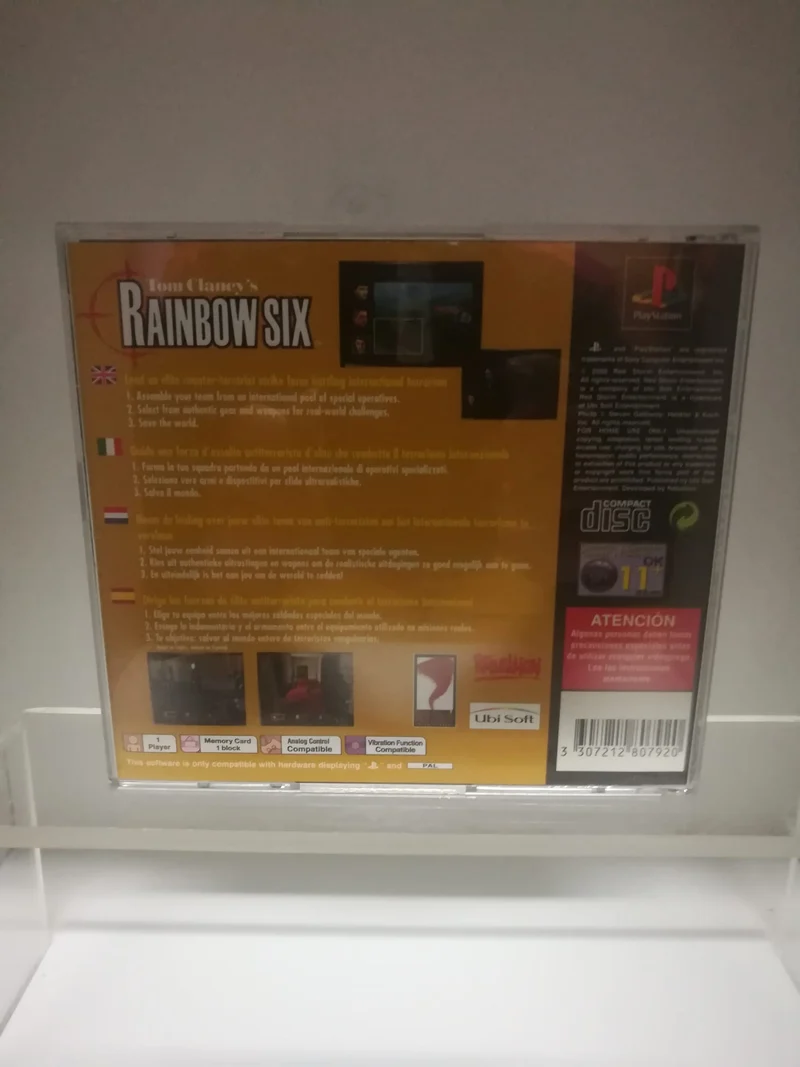 RAINBOW SIX PS1 (usato garantito)