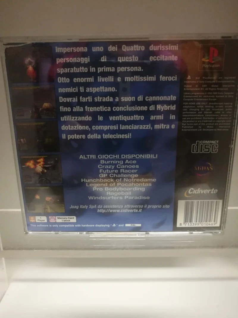 HYBRID PS1 (usato garantito)