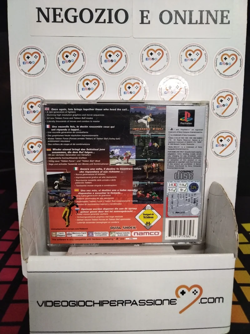 TEKKEN 3 PS1 (usato garantito)