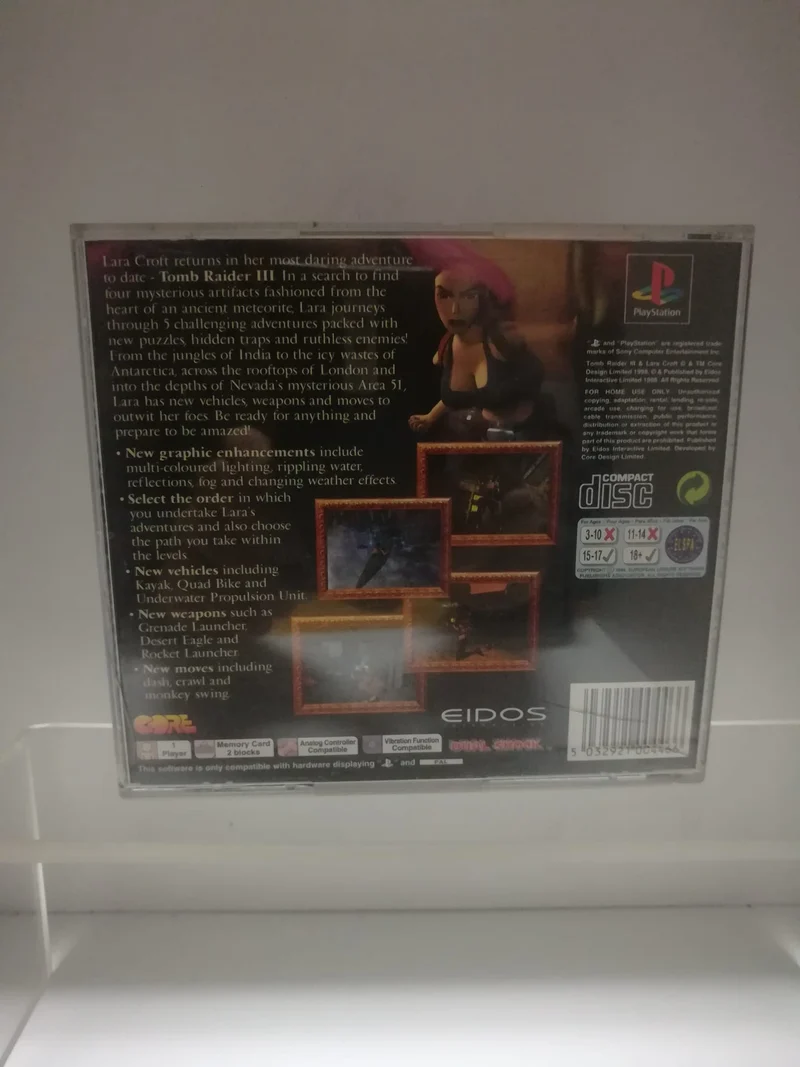 TOMB RAIDEN III PS1 (usato garantito)