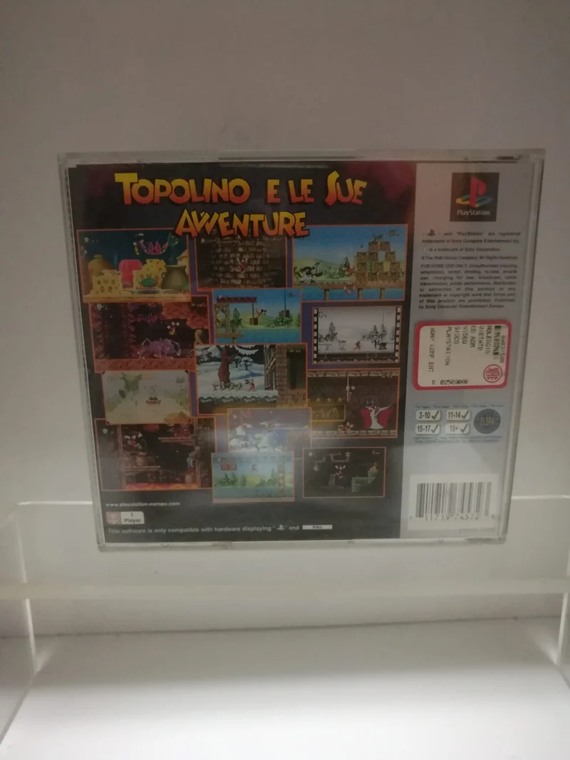 TOPOLINO E LE SUE AVVENTURE PS1 (usato garantito)(senza manuale)