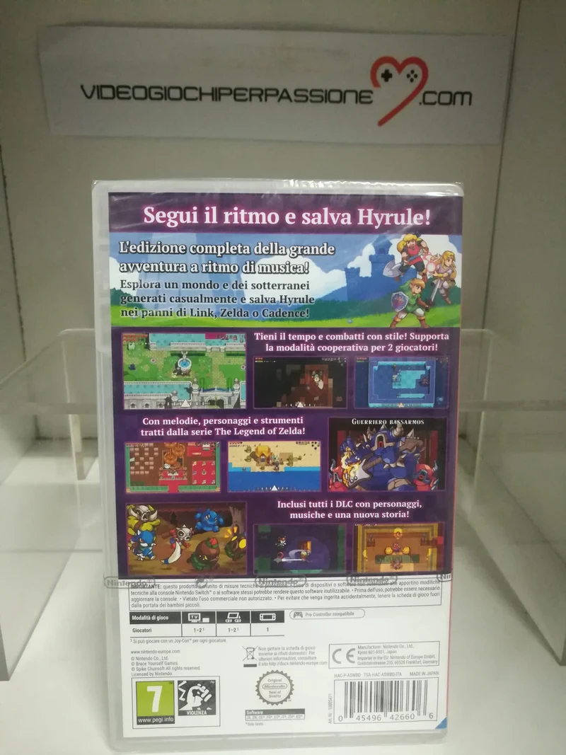 Cadence of Hyrule-Crypt of NecroDancer Nintendo Switch Edizione Italiana
