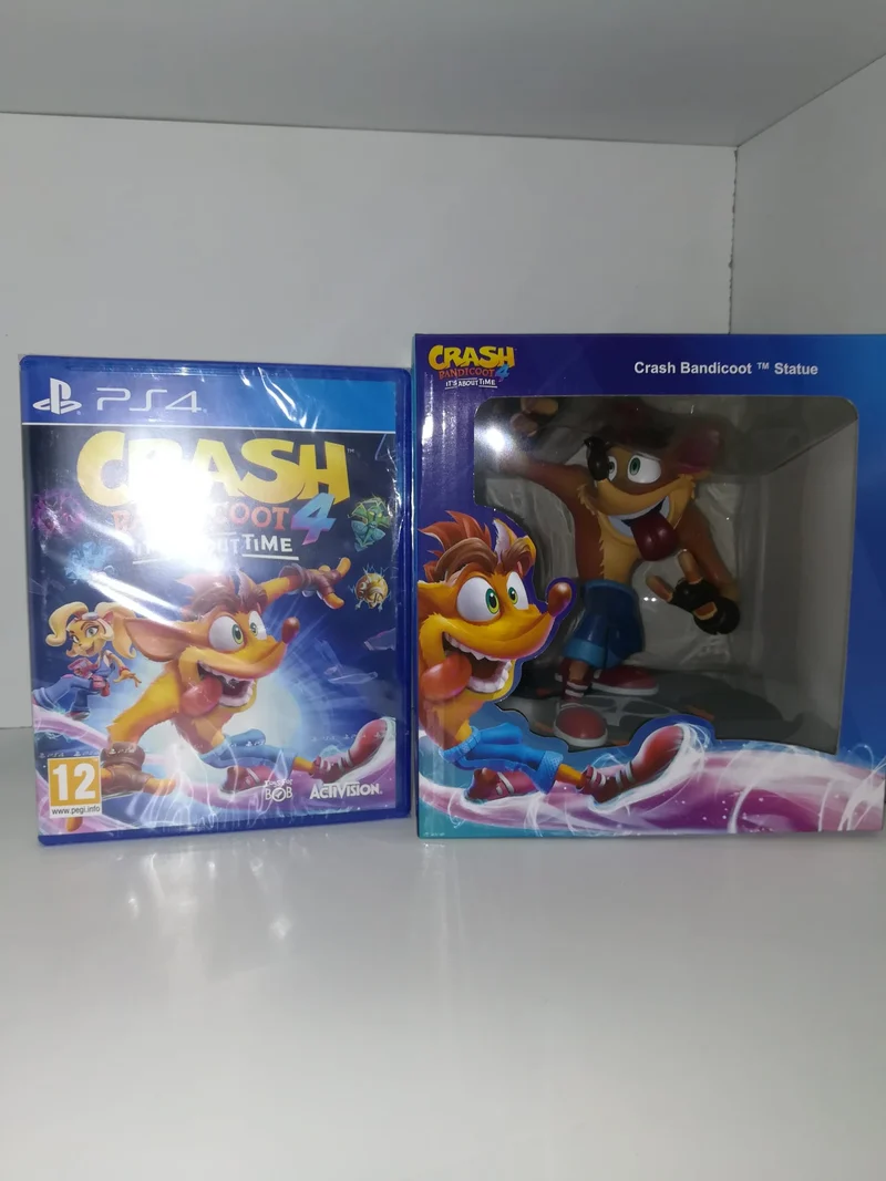 CRASH BANDICOOT 4 Playstation 4 + FIGURE CRASH BANDICOOT