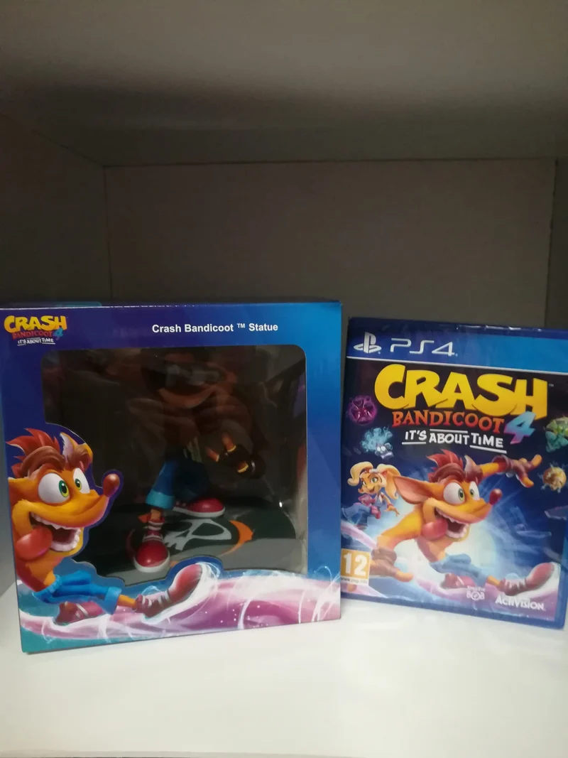 CRASH BANDICOOT 4 Playstation 4 + FIGURE CRASH BANDICOOT