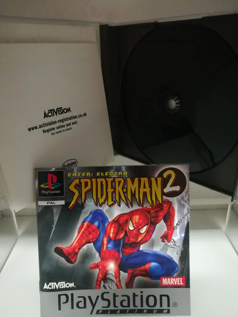 SPIDER-MAN 2 ENTER : ELECTRO PS1 (usato garantito)(come se fosse nuovo)