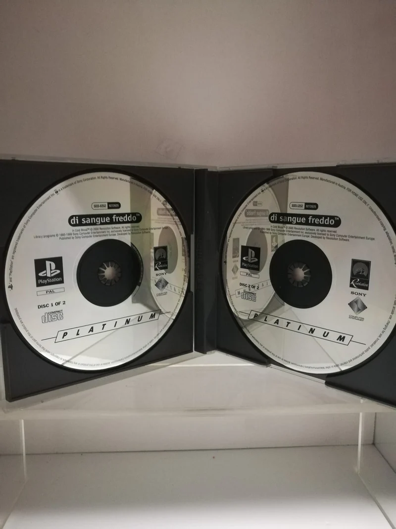 A SANGUE FREDDO PS1 (usato garantito)(senza manuale)