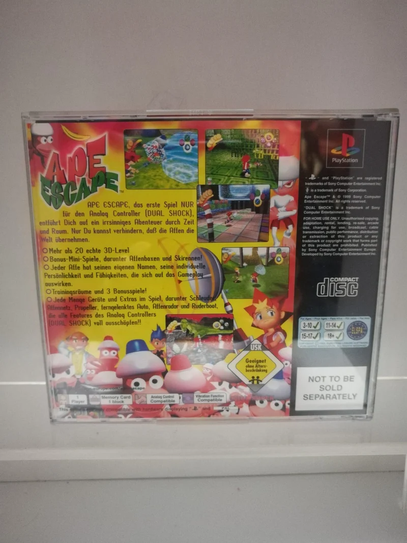 APE ESCAPE PS1 (usato garantito)