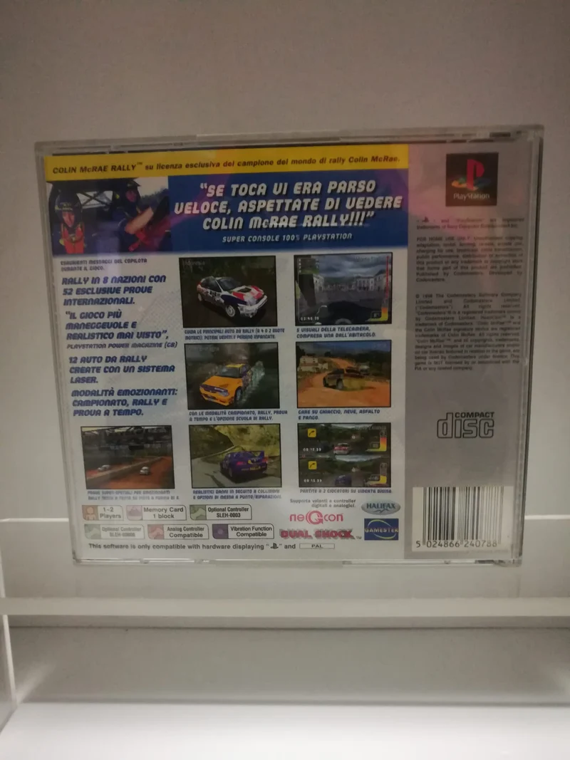 COLIN McRAE RALLY PS1 (usato garantito)