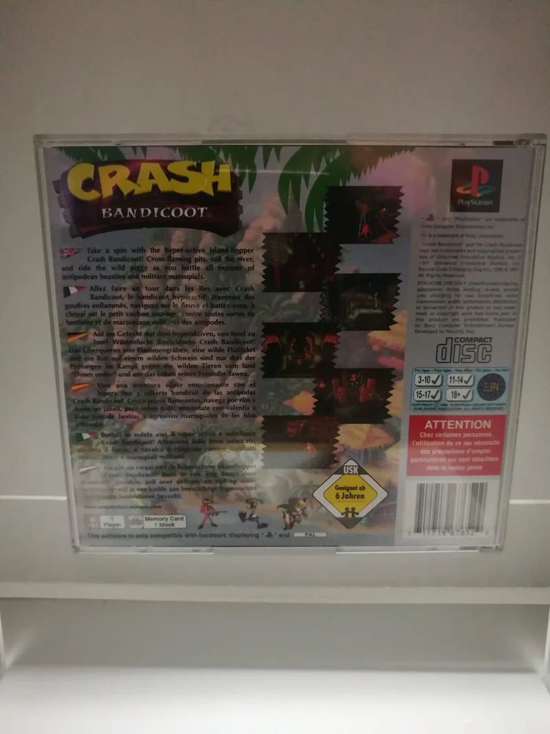 CRASH BANDICOOT PS1 (usato garantito)