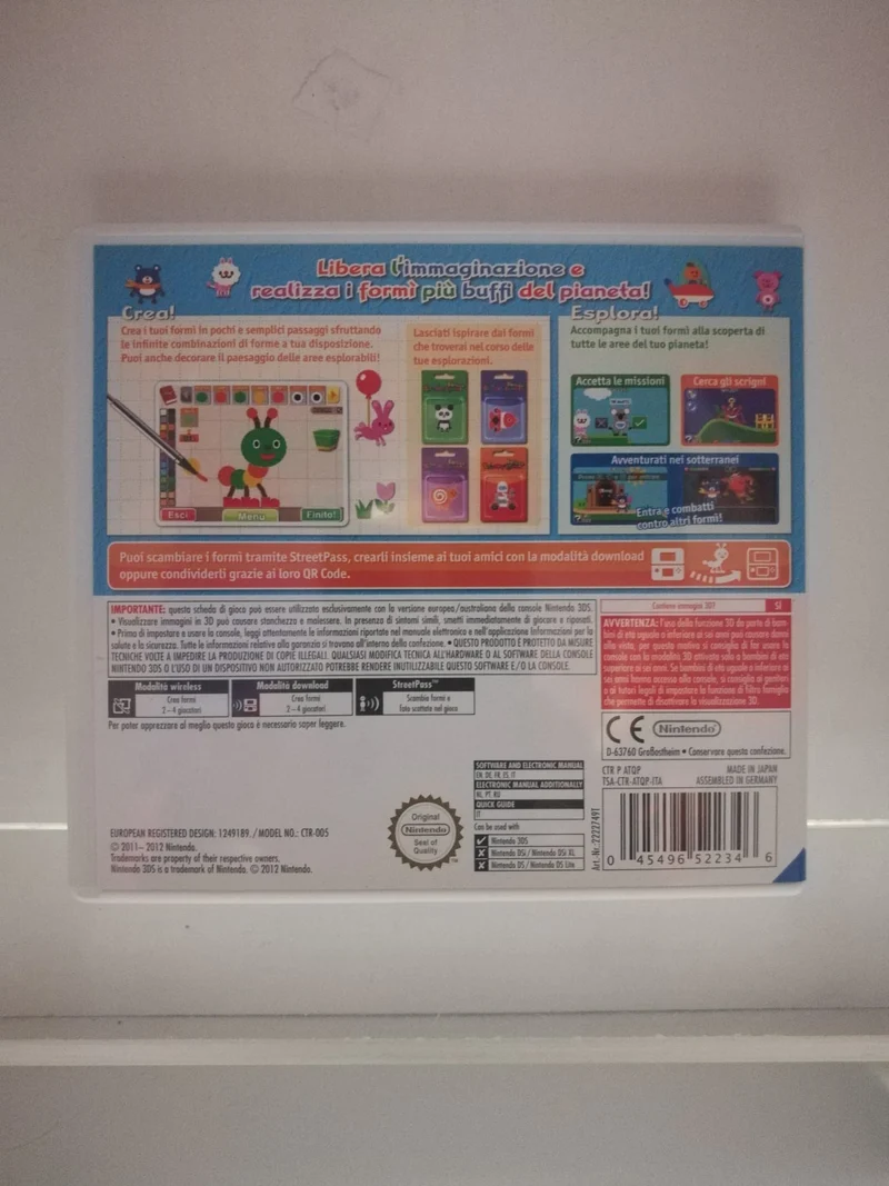 FREAKYFORMS DELUXE NINTENDO 3DS/2DS (usato garantito)