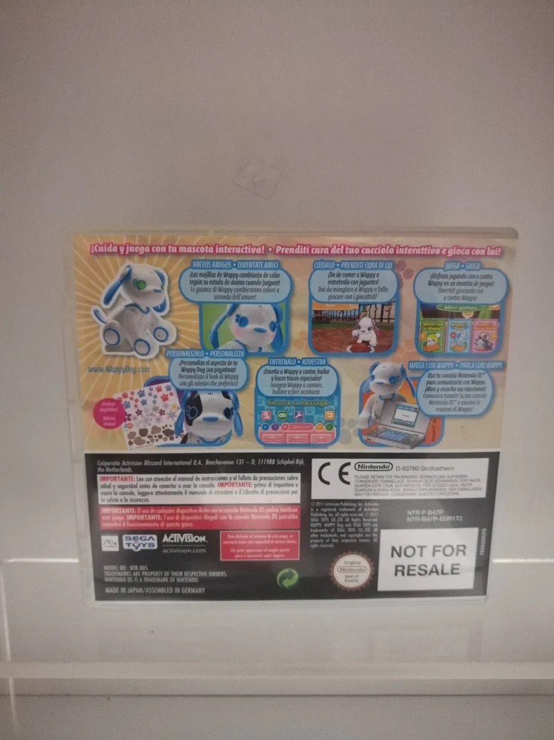 WAPPYDOG NINTENDO DS (usato garantito)(solo gioco)