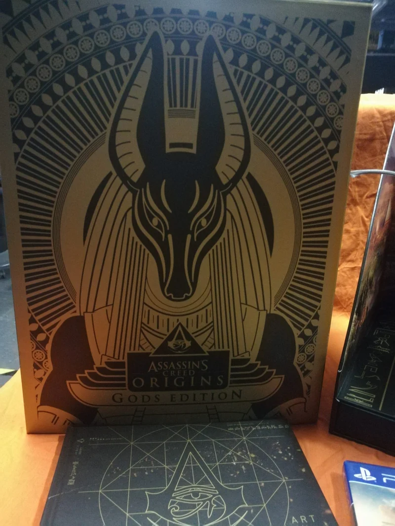 ASSASSIN'S CREED ORIGINS GODS EDITION PS4 (usato garantito) (e stato riparato l'arco)