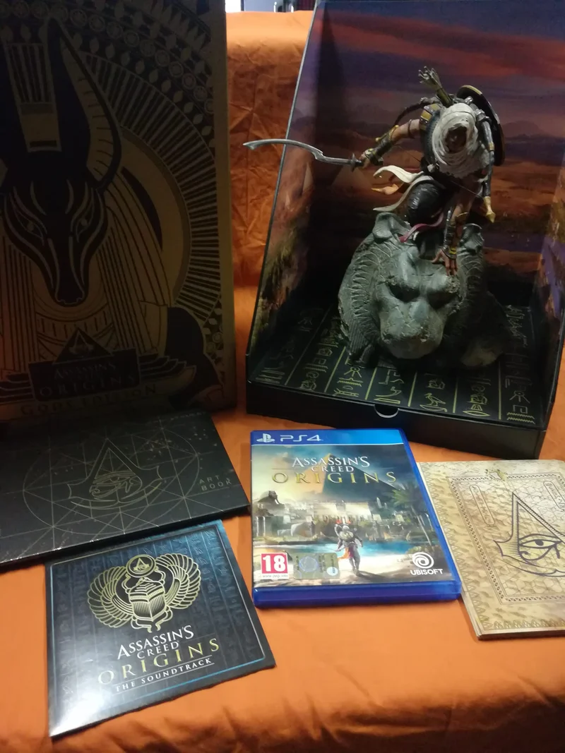 ASSASSIN'S CREED ORIGINS GODS EDITION PS4 (usato garantito) (e stato riparato l'arco)