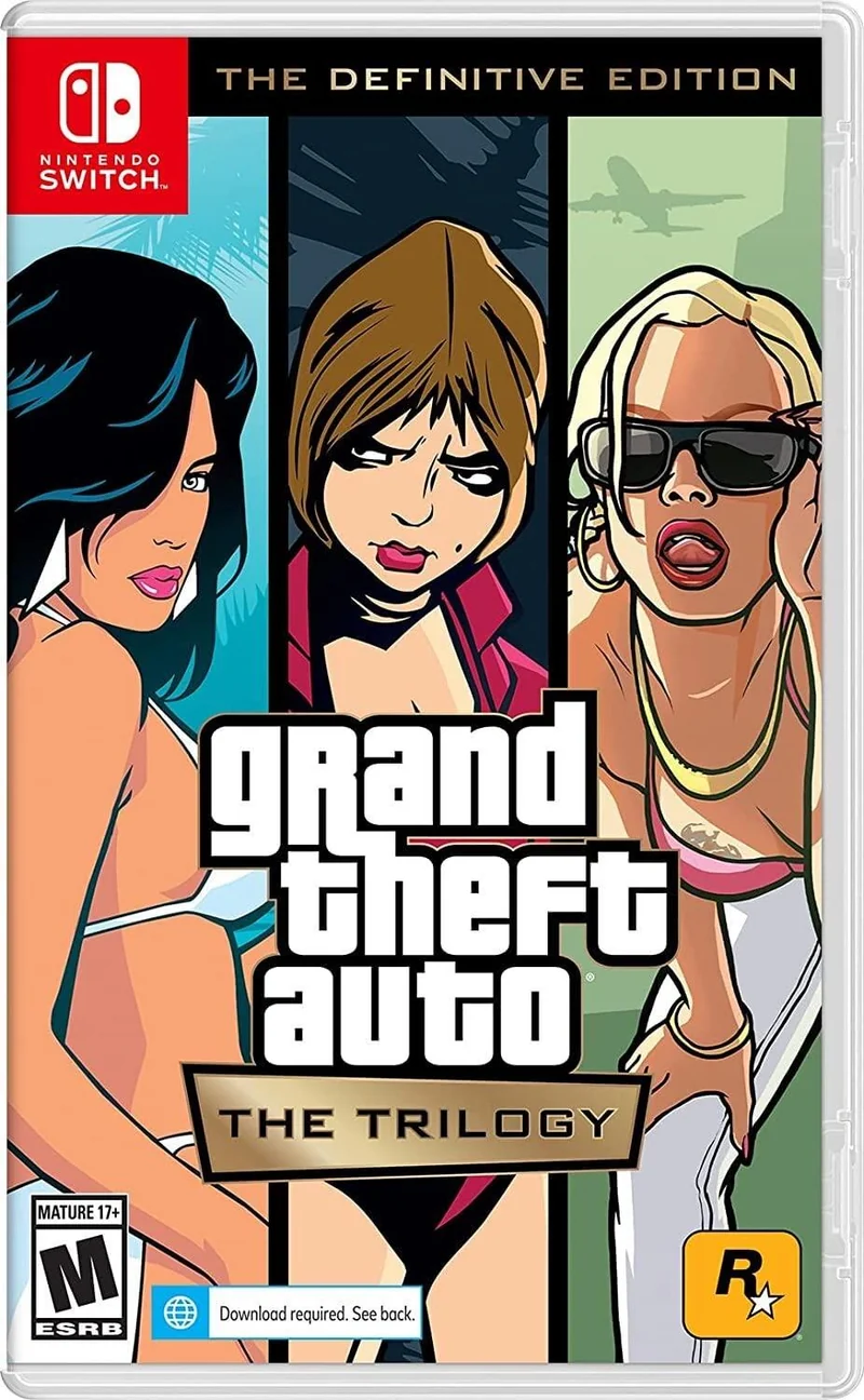 Grand Theft Auto The Trilogy Definitive Edition - Nintendo Switch