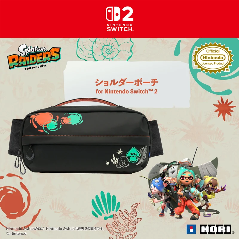 HORI Adventure Pack for Nintendo Switch 2 [Splatoon Raiders]