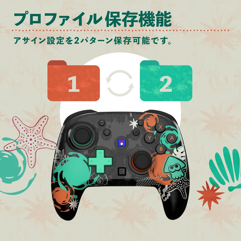 Hori Wireless Horipad TURBO for Nintendo Switch 2 [Splatoon Raiders]