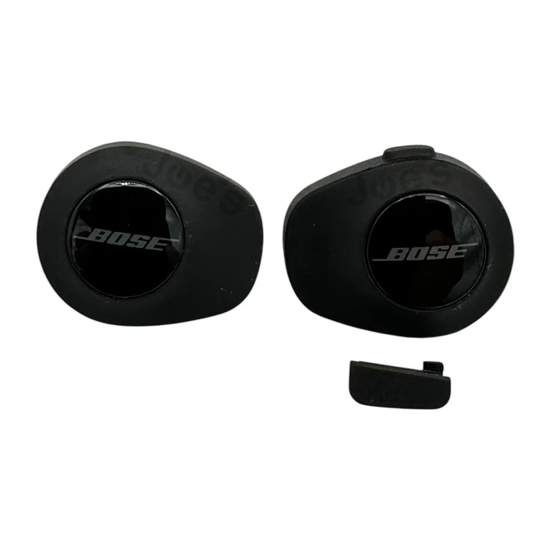 Bose SoundSport Wireless Outside Rubber Cover Replacement Left and Right Side Bundle Black