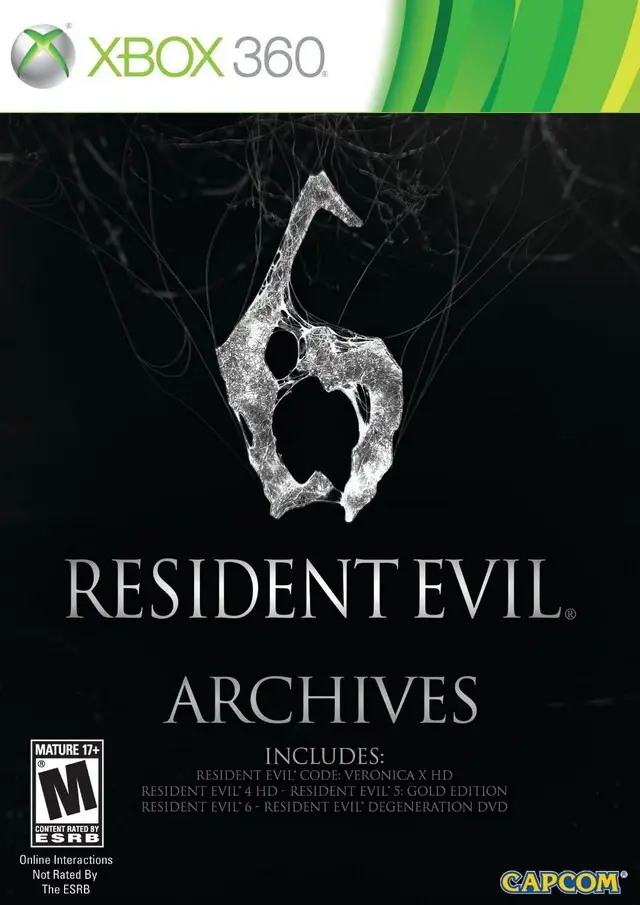 Resident Evil 6 Archives - Microsoft Xbox 360