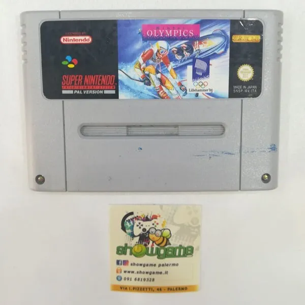 Winter Olympics (solo cartuccia) SNES - Usato