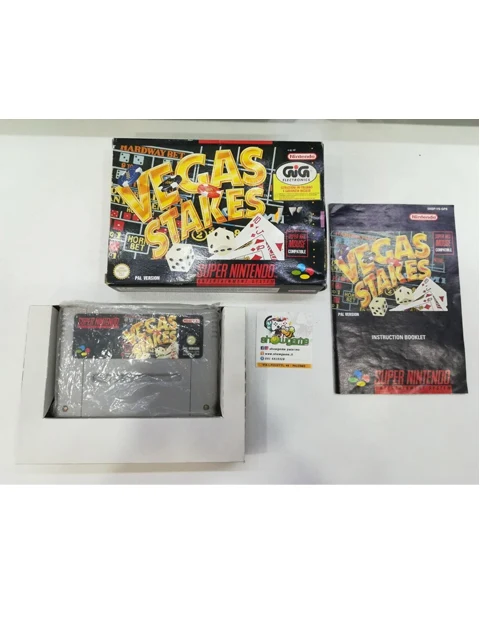 Vegas Stakes SNES - Usato
