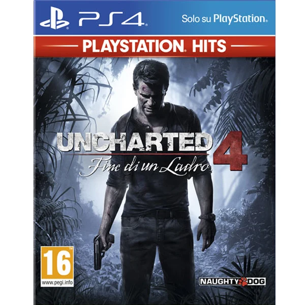 Uncharted 4 La Fine di un Ladro PS4 Playstation Hits - Usato