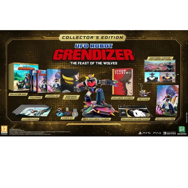 Ufo Robot Goldrake Il Banchetto dei Lupi Collector Edition PS5