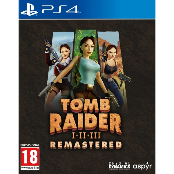 Tomb Raider 1-3 Remastered PS4 - Usato