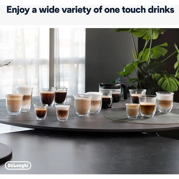 De'Longhi Dinamica Plus ECAM380.95.TB Coffee Machine